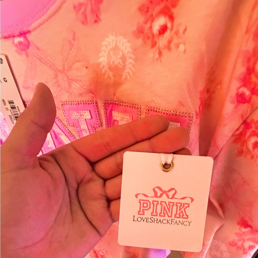 PINK LOVESHACKFANCY shirt - Picture 3 of 3